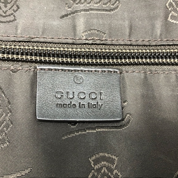 ✨GUCCI✨ Signature Monogram Leather Briefcase - Picture 6 of 8